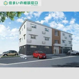 愛知県岡崎市矢作町字末広【アパート】の外観