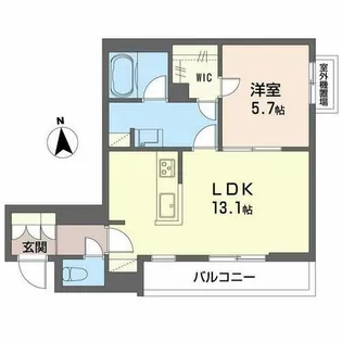 シャーメゾン リアン 深江橋【3階】の間取り