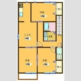 コンフォート大島V【C202号室】の間取り