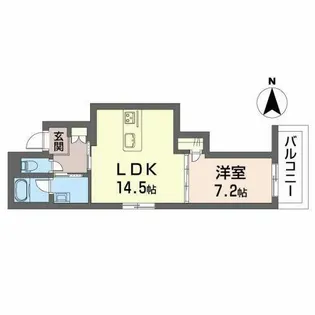 ShaMaison relafort【0203号室】の間取り