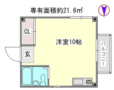 J・ファクトリー【2階】の間取り