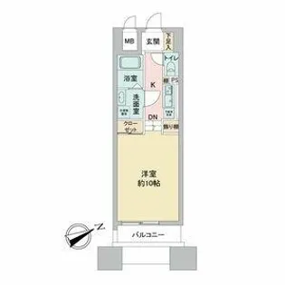 ドゥーエ千種【1003号室】の間取り