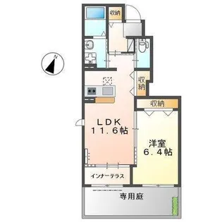 グァレンド【1階】の間取り