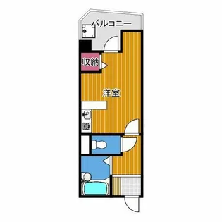 セレーナ喜志参番館Ⅱ【4階】の間取り