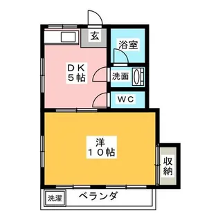 ハイツ真美【3階】の間取り