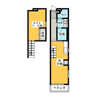 SuccessⅡ【3階】の間取り