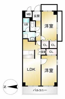 スターキャッスル【4階】の間取り