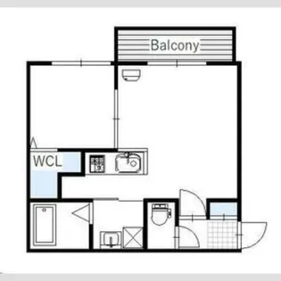 SS Ⅶ【2階】の間取り