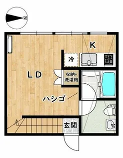 REGULUS KONAN YAMATE【1階】の間取り