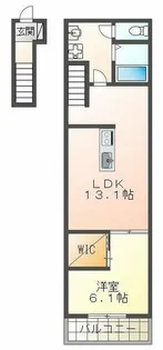 GRANDE MAISON 上ノ丸【2階】の間取り