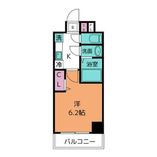 アステリ鶴舞テーセラ【15階】の間取り