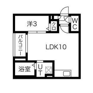Warren hoshizakiⅡ【1階】の間取り