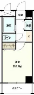 アスペクタ博多中央【2階】の間取り