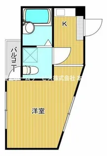 ホワイトハウス公園前【605号室】の間取り
