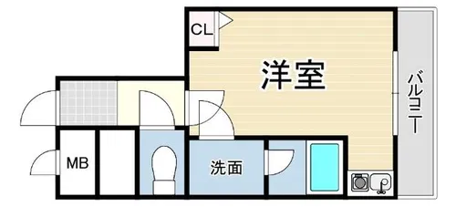 ARCO PLACE【5階】の間取り
