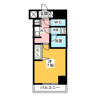 セイワパレス丸の内駅前プレミア【10階】の間取り