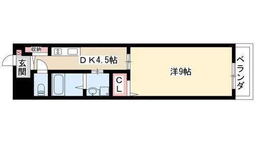 Lumiere DUO SA館【302号室】の間取り