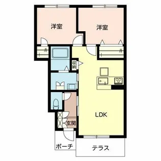 Sha Maison みらいII【1階】の間取り