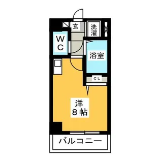 グランヴィア徳川【6階】の間取り