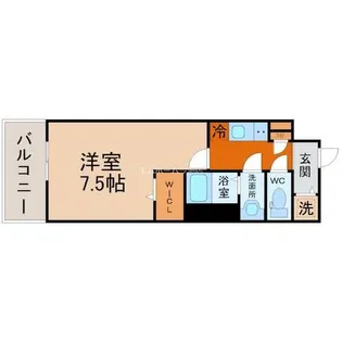 エスリード新栄マルス【8階】の間取り