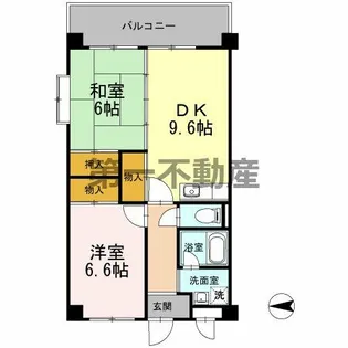 ノーブル・ヴィレッジ【4階】の間取り