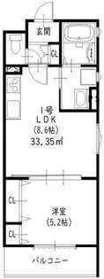 クリエオーレ上島町【3階】の間取り