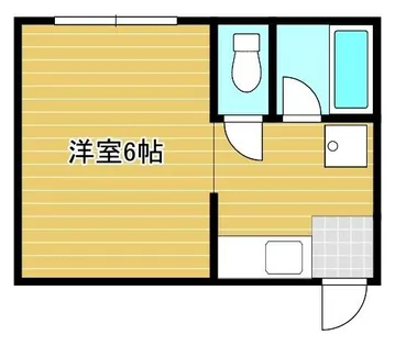 岩川マンション【3階】の間取り