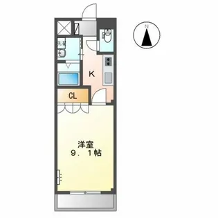 ピュアパレスⅡ【2階】の間取り