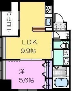 Ciel Kaya【8階】の間取り