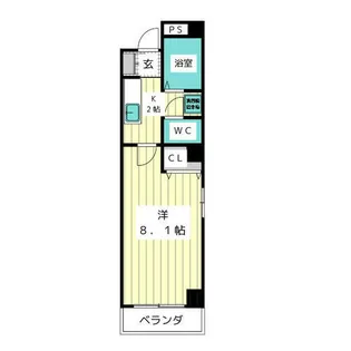 メゾン・ド・ビジェ【4階】の間取り