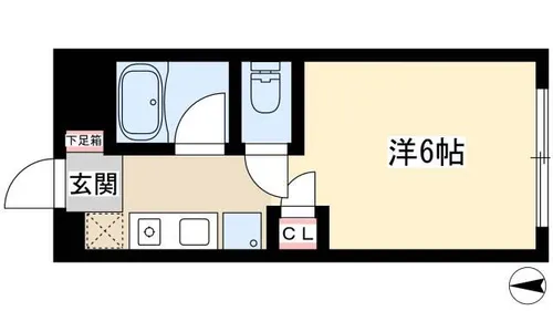 メゾン村上【302号室】の間取り
