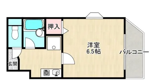 大阪府大阪市旭区新森7丁目【マンション】の間取り
