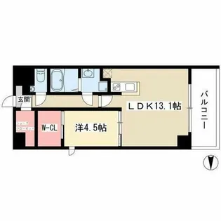 Viare storia【13階】の間取り