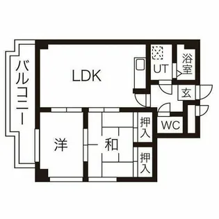 アベニュー泉【2階】の間取り