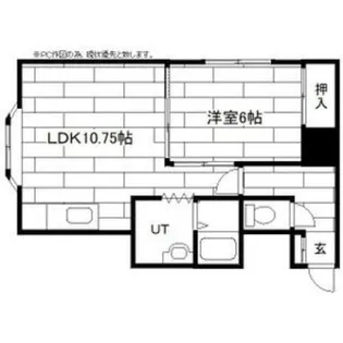 ルミエール上坂【3階】の間取り