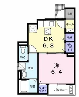 アレグリア コーヨー【1階】の間取り