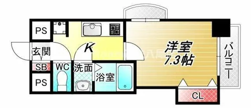 LUXE布施南【12階】の間取り