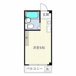 カーサコモダ【3階】の間取り