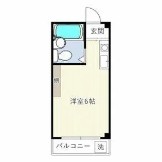 カーサコモダ【3階】の間取り
