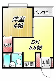 ライラックレインボー北木の本【2階】の間取り