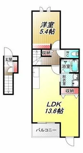 グレイス・寺川【2階】の間取り