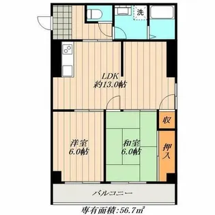 メゾン・イイダ【3階】の間取り