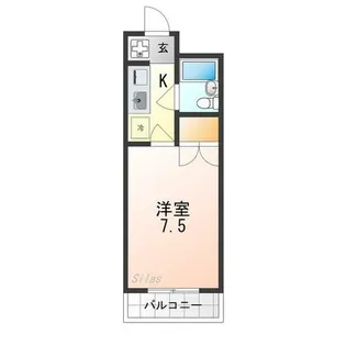 メゾンジョア【3階】の間取り