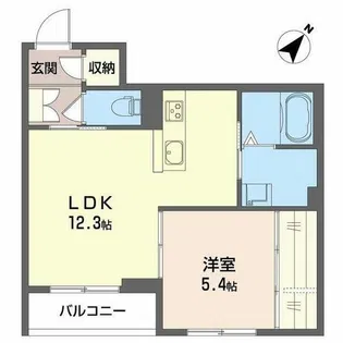 シャーメゾン Sai【0302号室】の間取り