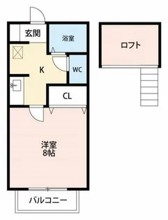 柴田ハイツB【2階】の間取り