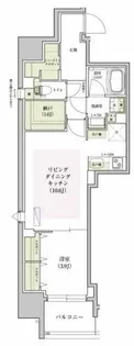 アーバネックス堺筋本町【9階】の間取り