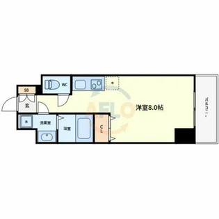 ルミノーサ堺【6階】の間取り