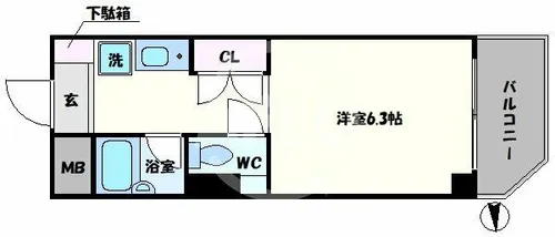 アヴェニール【2階】の間取り