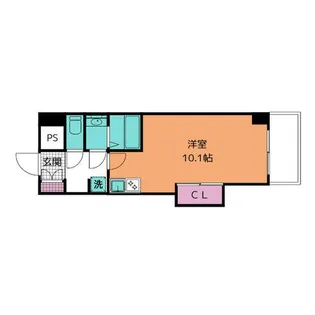 ラ・メゾン翠山【8階】の間取り
