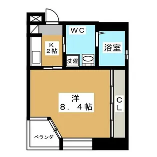 GRANDUKE代官町【5階】の間取り